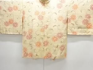 未使用品　きぬたや謹製　本総絞り　花唐草模様羽織